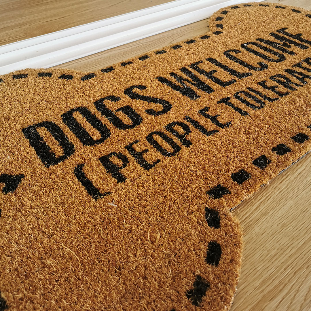 Dogs Welcome Doormat