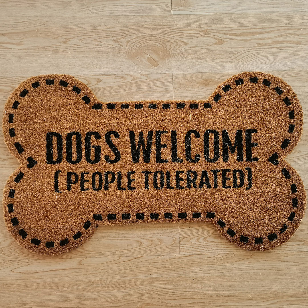 Dogs Welcome Doormat