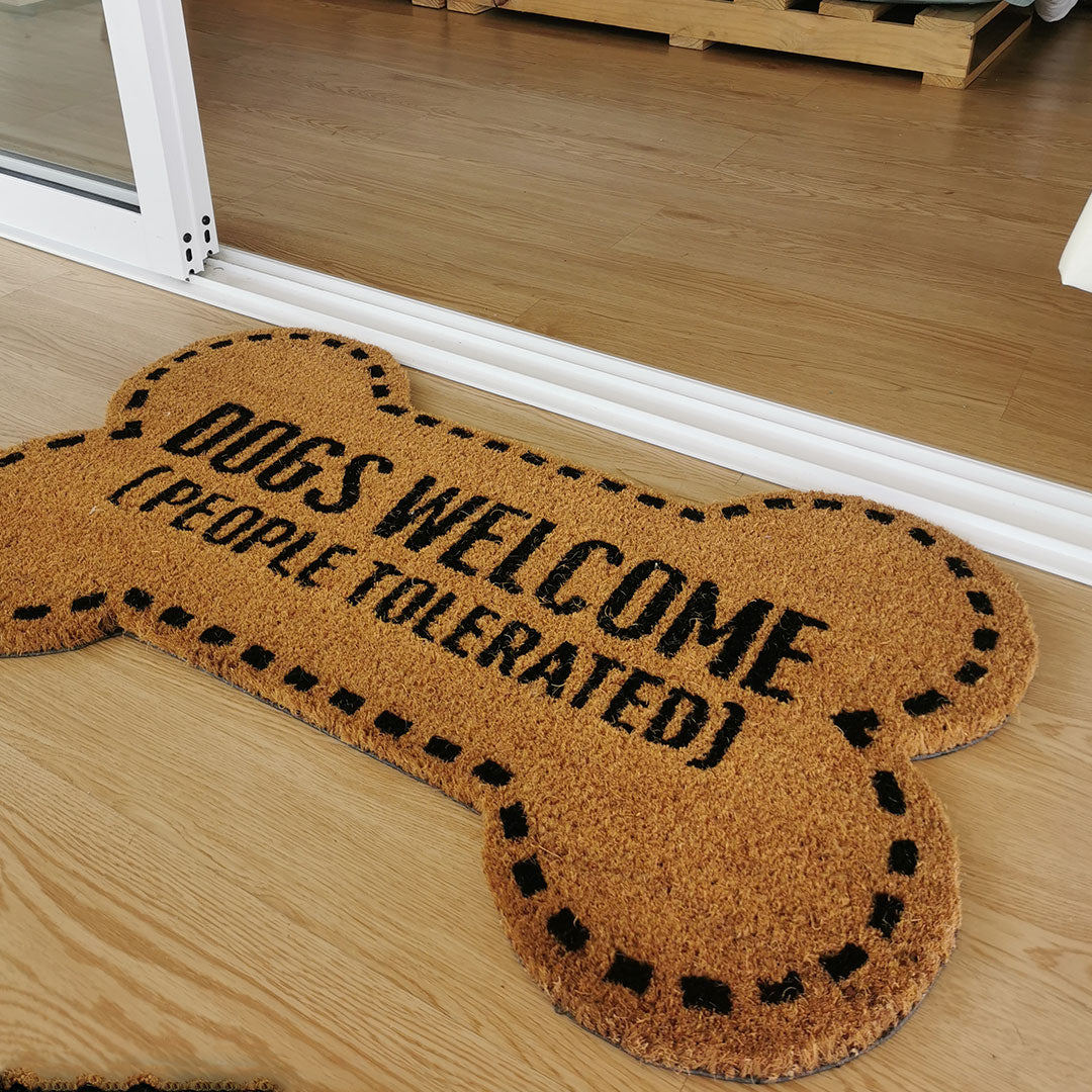 Dogs Welcome Doormat