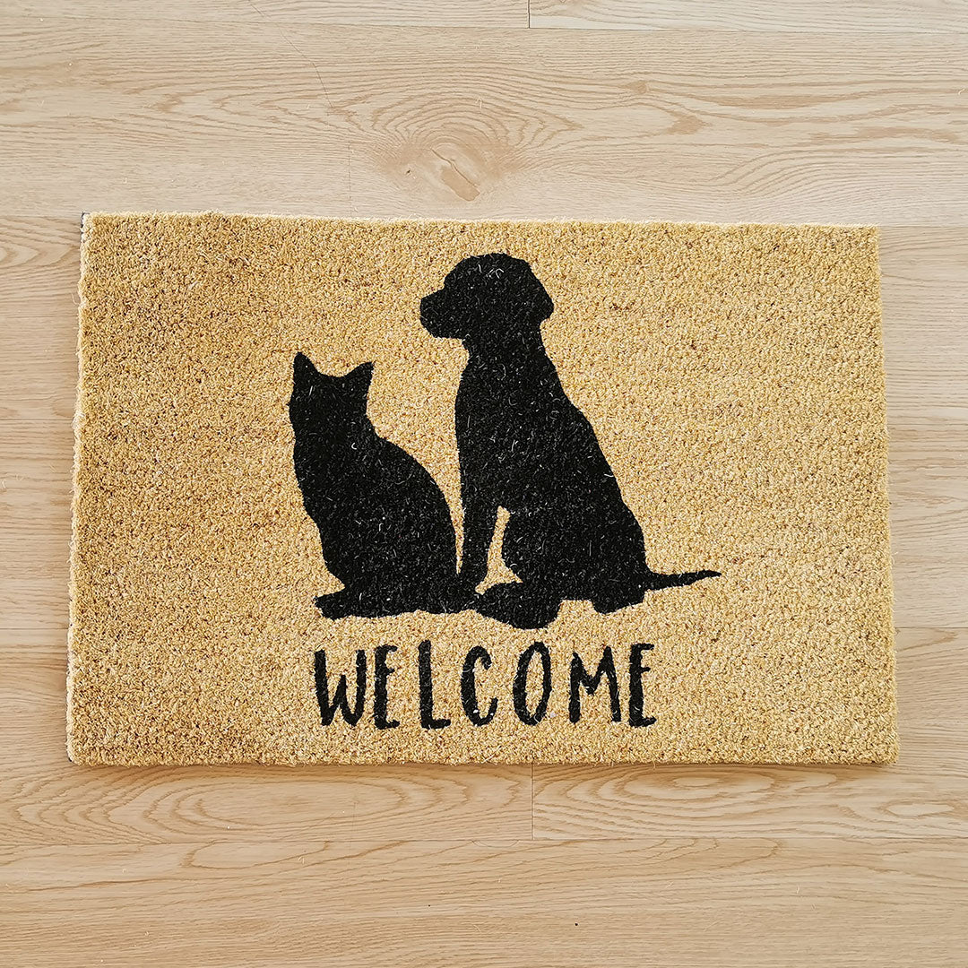 Pets Welcome Doormat